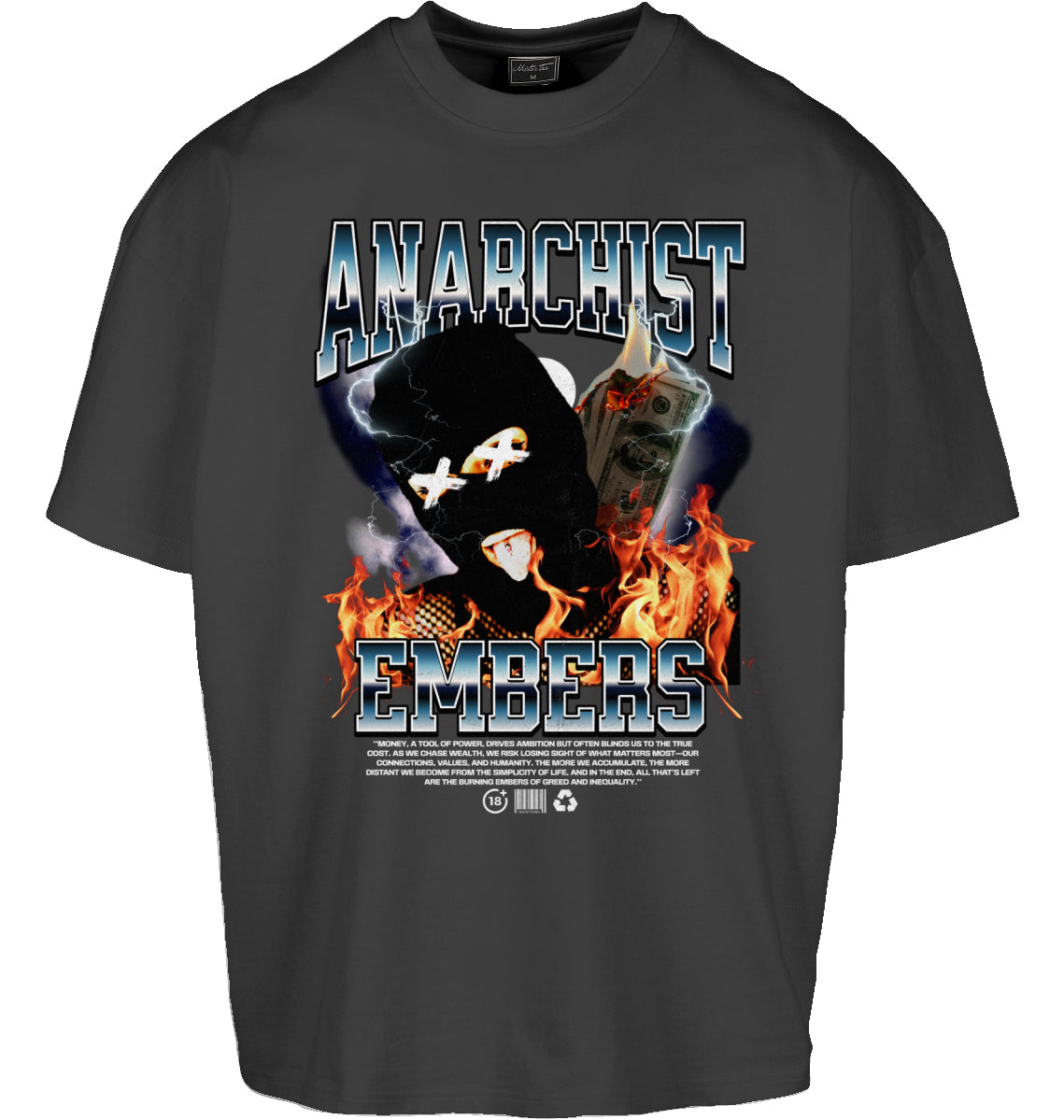 Anarchist Embers Tee